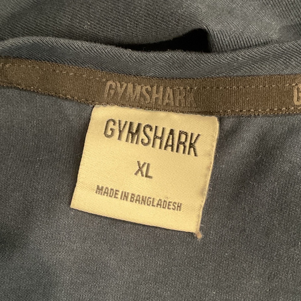 Gymshark Dark Blue Short Sleeve Tee, Size XL - Picture 4 of 4
